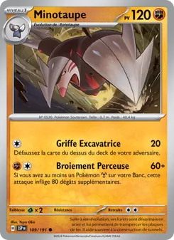 Minotaupe 109/191 — Surging Sparks