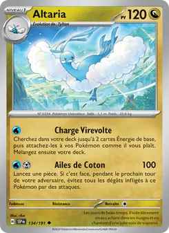 Altaria 134/191 — Surging Sparks