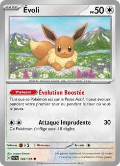 Évoli 143/191 — Surging Sparks