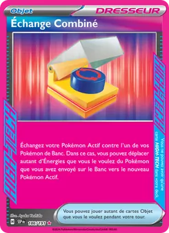 Échange Combiné 186/191 — Surging Sparks