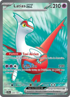 Latias-ex 220/191 — Surging Sparks
