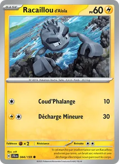 Racaillou d'Alola 044/159 — Journey Together