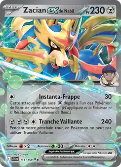 Zacian-ex de Nabil 111/159 — Journey Together