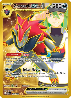 Zoroark-ex de N 189/159 — Journey Together