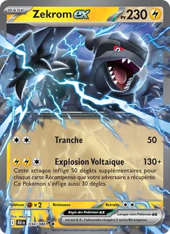 Zekrom-ex 034/086 — Ascended Heroes / Black Bolt / Perfect Order