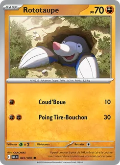 Rototaupe 045/086 — Black Bolt