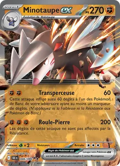 Minotaupe-ex 046/086 — Black Bolt