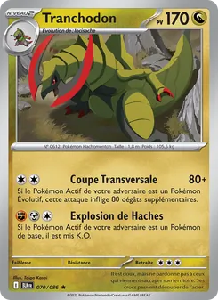 Tranchodon 070/086 — Black Bolt