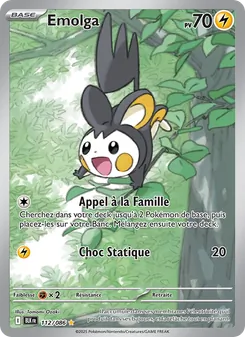 Emolga 112/086 — Black Bolt