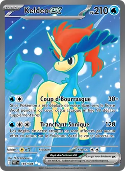 Keldeo-ex 159/086 — White Flare