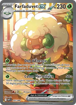 Farfaduvet-ex 165/086 — White Flare