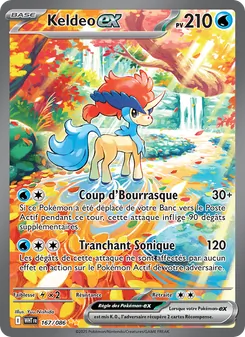 Keldeo-ex 167/086 — White Flare