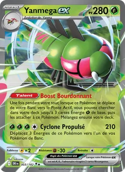 Yanmega-ex 003/182 — Destined Rivals
