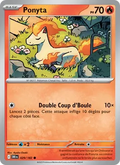 Ponyta 029/182 — Destined Rivals