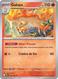 Galopa 030/182 — Destined Rivals