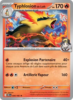 Typhlosion de Luth 034/182 — Destined Rivals