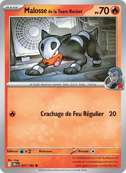 Malosse de la Team Rocket 037/182 — Destined Rivals