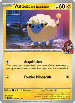 Wattouat de la Team Rocket 072/182 — Destined Rivals