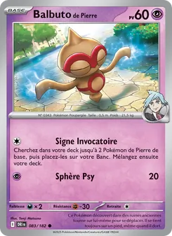 Balbuto de Pierre 083/182 — Destined Rivals