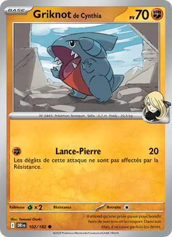 Griknot de Cynthia 102/182 — Destined Rivals