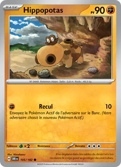 Hippopotas 105/182 — Destined Rivals