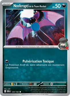 Nosferapti de la Team Rocket 120/182 — Destined Rivals