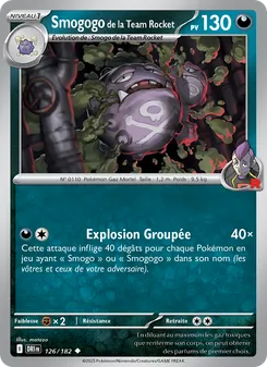 Smogogo de la Team Rocket 126/182 — Destined Rivals