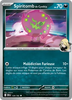 Spiritomb de Cynthia 129/182 — Destined Rivals