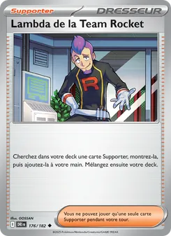 Lambda de la Team Rocket 176/182 — Destined Rivals