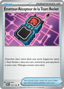 Émetteur-Récepteur de la Team Rocket 178/182 — Destined Rivals