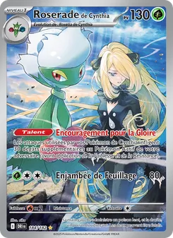 Roserade de Cynthia 184/182 — Destined Rivals