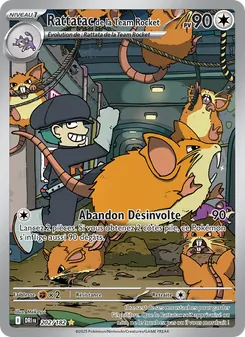 Rattatac de la Team Rocket 202/182 — Destined Rivals