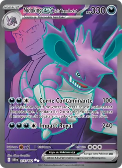 Nidoking-ex de la Team Rocket 216/182 — Destined Rivals
