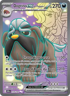 Dogrino-ex de Pepper 218/182 — Destined Rivals