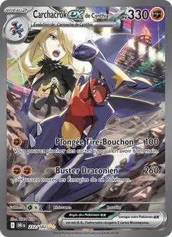 Carchacrok-ex de Cynthia 232/182 — Destined Rivals