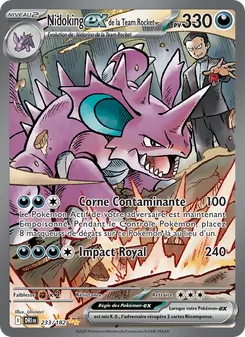 Nidoking-ex de la Team Rocket 233/182 — Destined Rivals