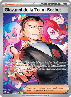 Giovanni de la Team Rocket 238/182 — Destined Rivals