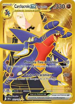 Carchacrok-ex de Cynthia 241/182 — Destined Rivals