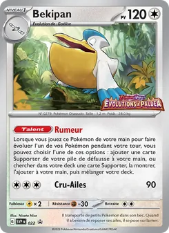 Bekipan 022/225 — SVP Black Star Promos