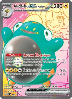 Ampibidou-ex de Mashynn 194/225 — SVP Black Star Promos