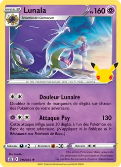 Lunala 15/25 — Celebrations / Celebrations Classic Collection