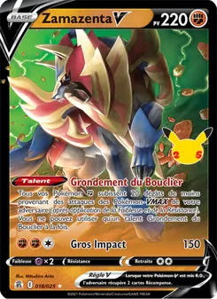 Zamazenta V 18/25 — Celebrations / Celebrations Classic Collection