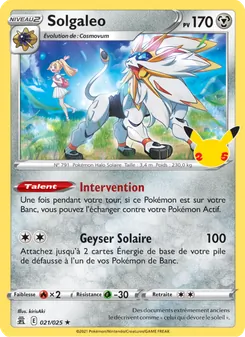 Solgaleo 21/25 — Celebrations / Celebrations Classic Collection