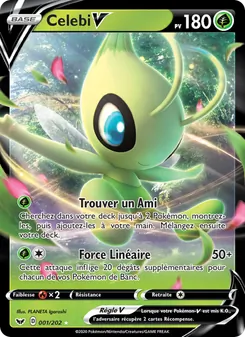 Celebi V 1/202 — Sword & Shield