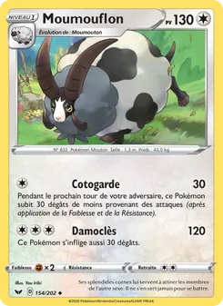 Moumouflon 154/202 — Sword & Shield