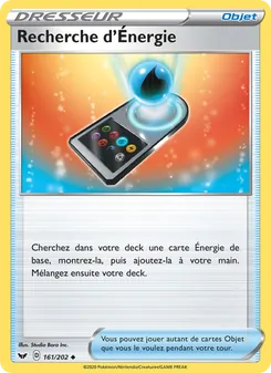 Recherche d'Énergie 161/202 — Sword & Shield