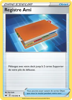 Registre Ami 172/202 — Sword & Shield