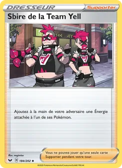 Sbire de la Team Yell 184/202 — Sword & Shield