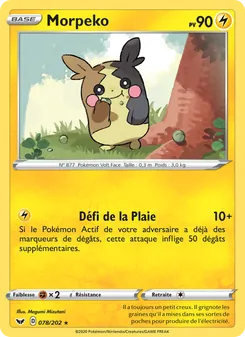Morpeko 78/202 — Sword & Shield