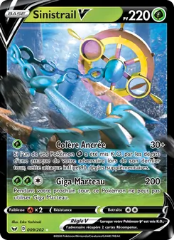Sinistrail V 9/202 — Sword & Shield
